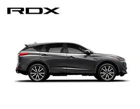 Acura® 168极速赛车体彩官网 2026 RDX A-Spec in Liquid Carbon Metallic
